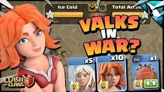 Does this VALK Attack Work in WAR in Clash of Clans?!?