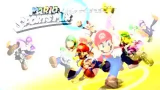 Flower Cup Ghost: Mario Sports Mix and Mario Kart Wii Mashup.