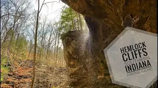 Hemlock Cliffs, an Indiana hiking gem, U.S. -- Hiking Southern Indiana