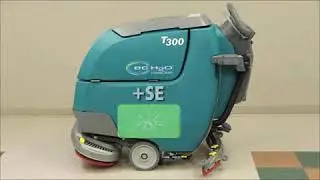 TENNANT T300/T300e Walk-Behind Floor Scrubber | Pro-Panel&trade; LCD Operator Training