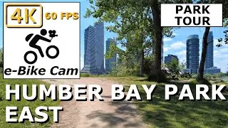 Cycling Adventure Through Humber Bay Park East 🚴&zwj;♂️ | 4K Bike Ride in Toronto's Scenic Gem 🌅