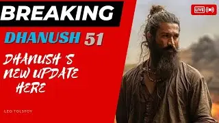 DHANUSH 51 UPDATE -#dhanush #rashmikamandanna #dhanush51 #gvprakash