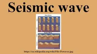 Seismic wave
