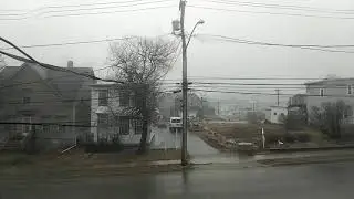 Saint John, NB Thunderstorm with Heavy Rain 4/15/2019