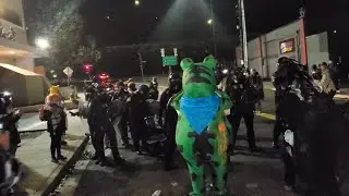 10-02-2025 - Frog Suit Spraying - Portland