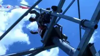 Crazy tower riggers.  Pacificrigger and crew working at extreme heights.