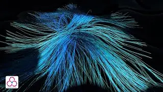 Cinema4d xParticles Trail и анимация следования за поверхностью объекта