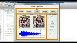 Hiding Audio into Image Steganography MATLAB code | MATLAB Project