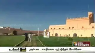 Danish fort at Tranquebar being renovated, but tourists complain of lack of basic amenities