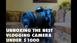 Canon 80D Bundle D-SLR Camera Unboxing