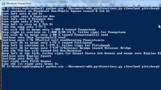 Learn Python Programming Tutorial 26 | Getting Directions Google Maps API pt3