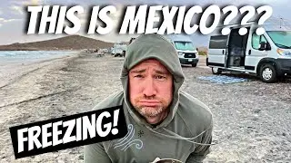 Van Life Newbie Mistake...We should have checked the weather🥶