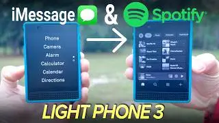 Как добавить Spotify и iMessage на Light Phone 3