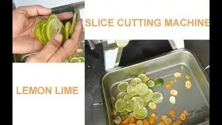 Lemon Slice Cutter Lime Slice Cutting Machine Lemon Process Machinery