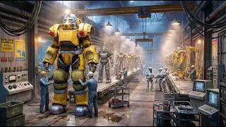 Inside the FALLOUT Excavator Power Armor Factory (2077): How Garrahan Mining Built a Mining Exosuit