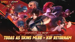 Retorno das Skins da Colaboração KOF | Skins da Colaboração MLBB × KOF | Mobile Legends: Bang Bang