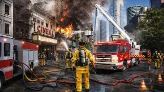 Fire Fighter Simulator &ndash; Cinema Hall Rescue! 🔥