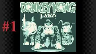 Mondo 1 Parte 1 - Donkey Kong Land - 1 - Game Boy NS2 NSO - Gameplay ITA