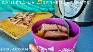 AIRFRYER NO CAMINHÃO: CARNE ASSADA TEVE! 🥩😋  #COLACOMNÓS 🚛🚀