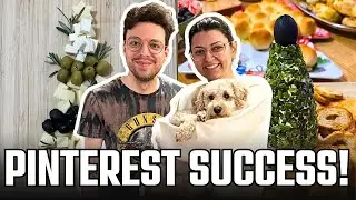 We Made Pinterest Christmas Snacks (finally a SUCCESS) | Vlogmas Day 13 🌲