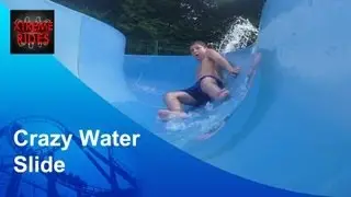 Crazy Waterslide Onslide L' Hirondelle Holiday Resort, Oteppe Belgium