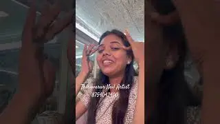 Little nail technician ✨ #thiruvarur #minivlog #makeupartist #bridalmakeup #vlog #makeup #tn