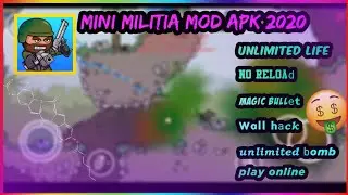 [Download] Mini Militia Mega Mod APK 5.1.0|Unlimited Ammo And Nitro|Mini Militia Latest Hacks 2020