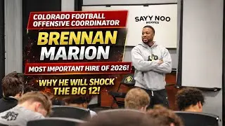 Colorado Football Offensive Coordinator Brennan Marion is Coach Primes MOST IMPORTANT Hire of 2026
