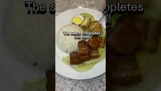 Chinese comfort food plate