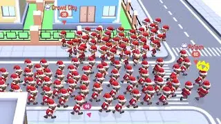 Crowd City World Record  Map Control: 100.00% #326