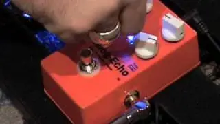 Wampler Analog Echo guitar effects pedal demo with strat and Dr Z