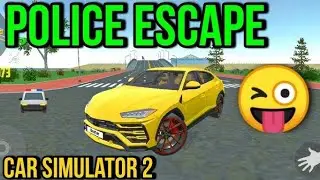 Impossible Escape: 5 Star Wanted Level in Car Simulator 2!