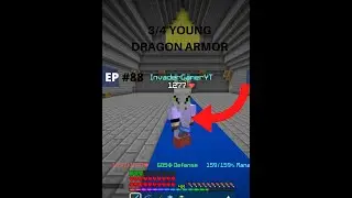 Hypixel Skyblock - 3/4 Young Dragon Armor! (E88)