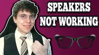 Как исправить проблему с неработающими динамиками Meta Glasses | Пошаговое руководство по устране...