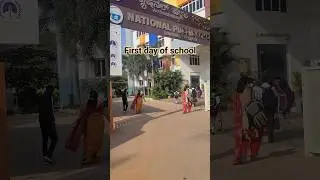 First day of school 🏫 | National public school Bengaluru #school #nps #bangalore #shorts