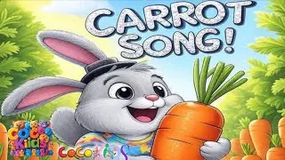 Rabbit on a carrot farm | cocokids | best rabbit & carrot | kids songs 