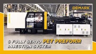 Fully Servo Automatic PET Preform Injection System | 48 Cavities High Efficiency