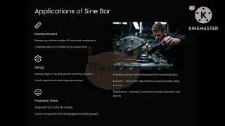 L 9 Slip gauge, Sine bar and Combination set