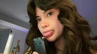 ASMR | Tascam Tongue Licks + Face Touching