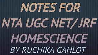 HOMESCIENCE MODULE 23 NTA UGC NET RMCN : MUNDEL'S CLASS OF CHANGE