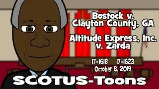Bostock v. Clayton County (SCOTUS-Toons)