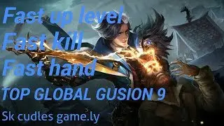TOP GLOBAL GUSION 9 MOBILE LEGEND|| sk cudles game.ly GG PARAH!!!