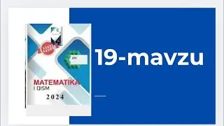 IDC 1-qism 19-mavzu yechimlari 2-qayta