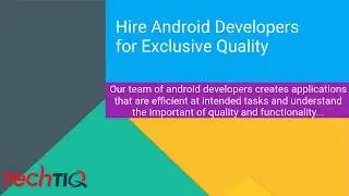 Hire Android Expert Developer in London