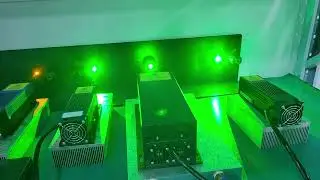 Green lasers 532nm up to 20W power 0.5% power stability - SPIE Defense + Security