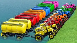 Delivered With Colors | Water Tank Filling With BELARUS In Fs22 | Farming&nbsp;Simulator&nbsp;22
