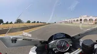 OnBoard [insta360] Yamaha R6 1:51.170 lap around Monteblanco (Huelva) circuit