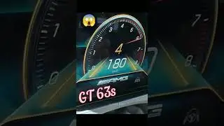 Mercedes-AMG | Gt 63 s | Top speed km/h #shorts