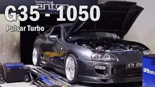 Какова мощность двигателя G35 1050 Pulsar Turbo на форсированной Supra с двигателем 2JZ?