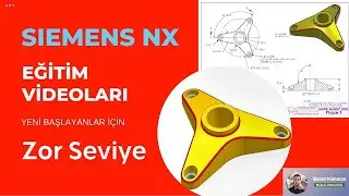 Siemens NX - Zor Seviye 1 (Model mania 2020)